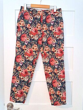 Sezane Gustav Pants - Jacquard Pattern